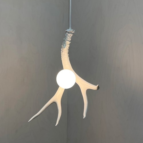 Deer Antler Pendant | Pendants by Farmhaus + Co.