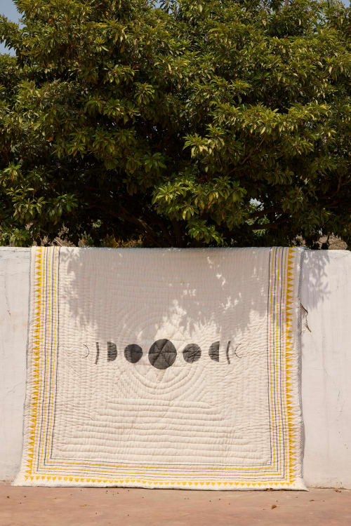 New Moon Quilt | Linens & Bedding by CQC LA