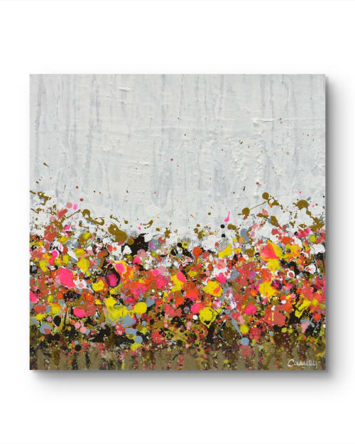 Winterberry | Oil And Acrylic Painting in Paintings by Lisa Carney