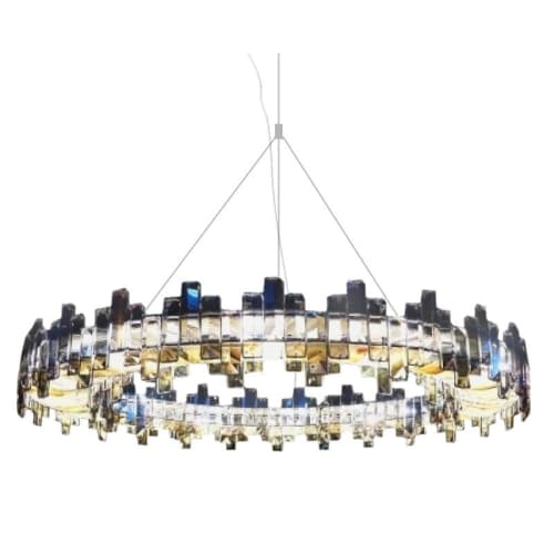Alan Mizrahi AM7455 Crystal Saturne | Chandeliers by Alan Mizrahi Lighting Design