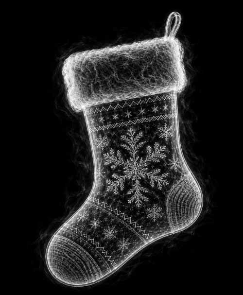 EXPOSED CHRISTMAS — STOCKING | Decorative Objects by Exposedart