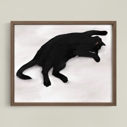 Sillhouette of Woodhouse | Work by The Ugly Cat Studio