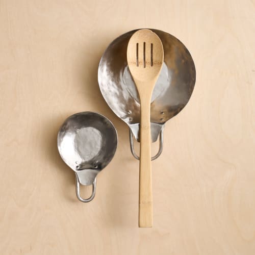 Forge Pewter Spoon Rests Assorted - Set of 2 | Utensils by The Collective