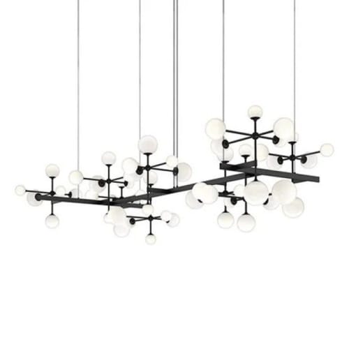 Alan Mizrahi IQ8285 Nebula Zig Zag | Chandeliers by Alan Mizrahi Lighting Design