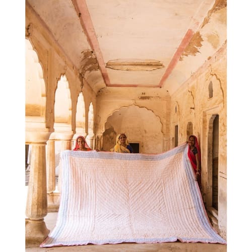 Mana Quilt Reverse | Linens & Bedding by CQC LA