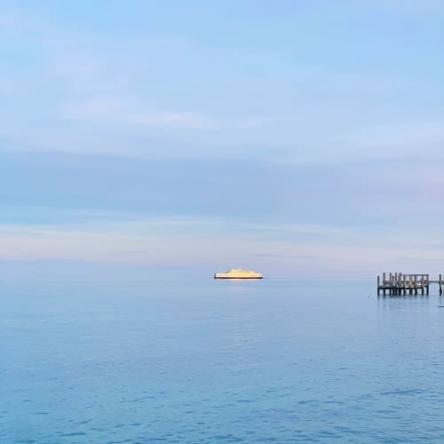 Christmas Ferry | Photography by Neon Dunes by Lily Keller