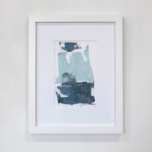 Plumb Happy No. 2 - Framed Print | Paintings by Julia Contacessi Fine Art
