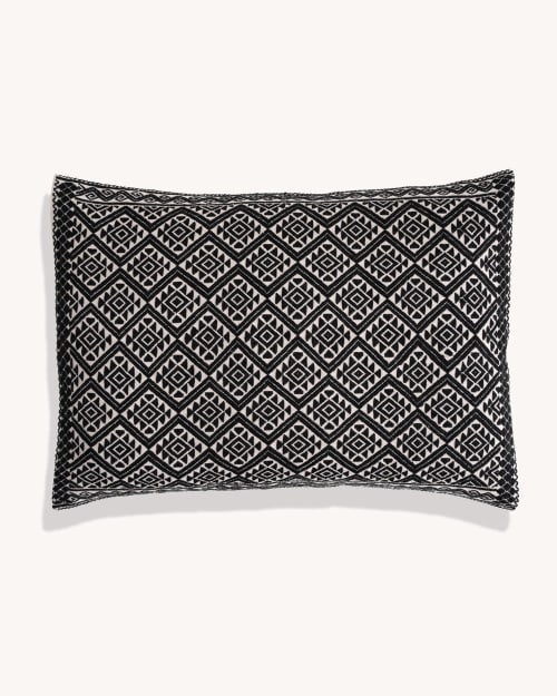 Akna Handwoven Brocade Cushion Cover | Pillows by Routes Interiors