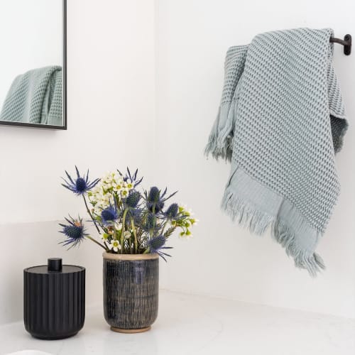 Ella Hand Towel - SAGE | Textiles by HOUSE NO.23