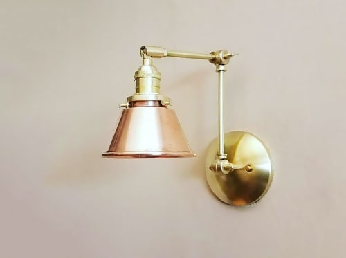 Kitchen Shelves Adjustable Wall Light - Industrial Sconce | Sconces by Retro Steam Works