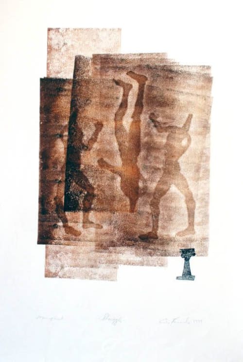 Ancient Figures | Prints in Paintings by Eric Farache Artist