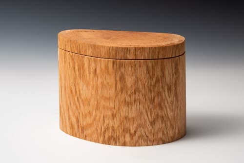 Curly Oak Box | Decorative Objects by Louis Wallach Designs