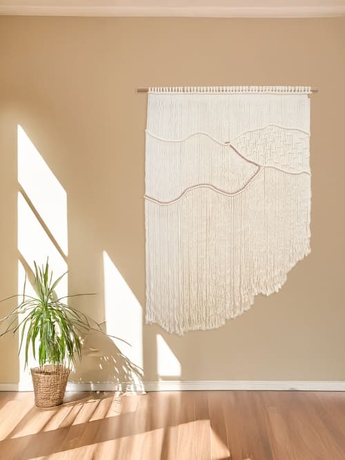 Aurora I - Large Wall hanging | Macrame Wall Hanging in Wall Hangings by Stephany Díaz Branada | Karün Store