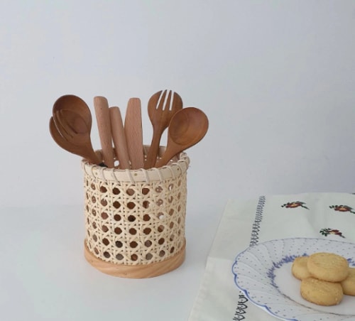 Boho Utensil Holder | Tableware by Vanilla Bean