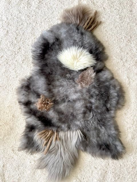 Teppe Sheepskin Throw #1 | Linens & Bedding by Seven Sundays Studios