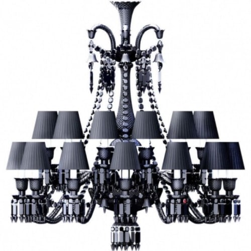 JT126 Zenith Black Shade | Chandeliers by Alan M