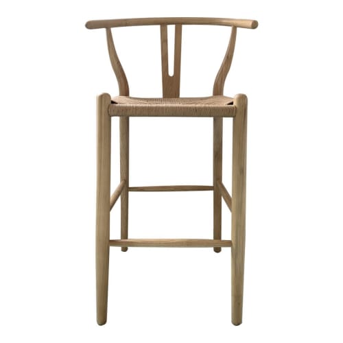 Ventana Wishbone Elm Counter Stool | Chairs by Kevin Francis Design