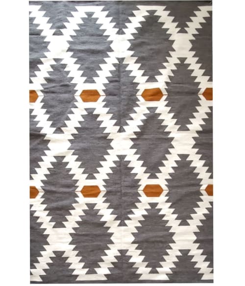 Beni Handwoven Kilim Rug | Area Rug in Rugs by Mumo Toronto
