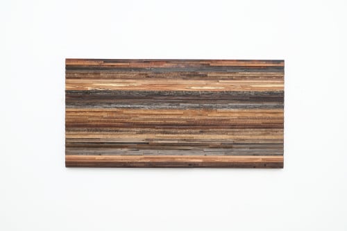 Sedimentary #3 , reclaimed wood wall art | Wall Hangings by Craig Forget