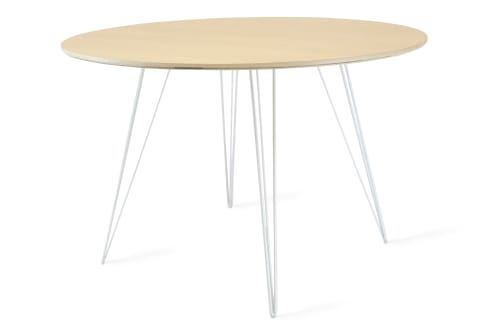 Williams Table / Maple / Round | Tables by Tronk Design