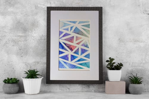 Soft Boundaries | abstract original art | Watercolor Painting in Paintings by Megan Spindler