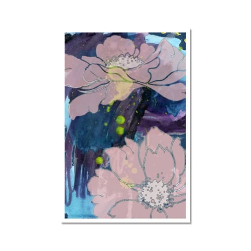 Abstract Floral no.1 Giclée Print | Paintings by Odd Duck Press
