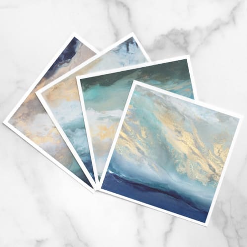 Coastal 4 Set - Prints | Paintings by Julia Contacessi Fine Art