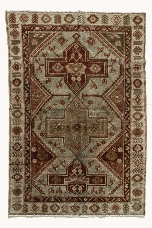 Vintage Persian Scatter Rug | Alina | Rugs by District Loom