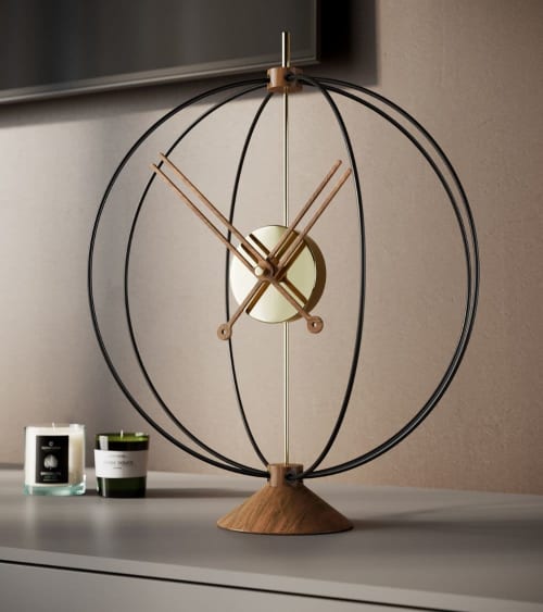 Atom 50 | Clock in Decorative Objects by MCLOCKS