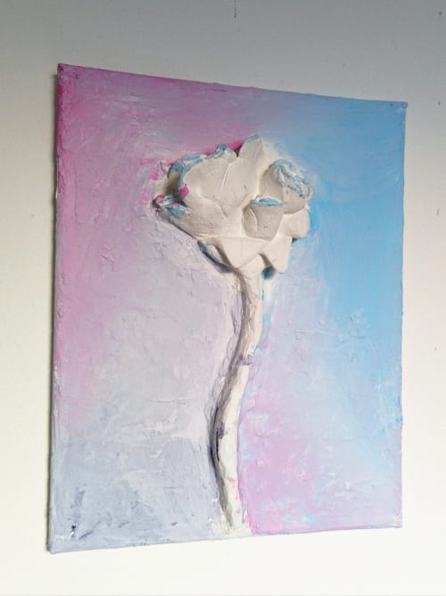 Untitled #02 - Blumen Wandskulptur | Wall Hangings by Reyku