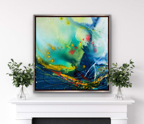 Ethereal | Oil And Acrylic Painting in Paintings by Checa Art