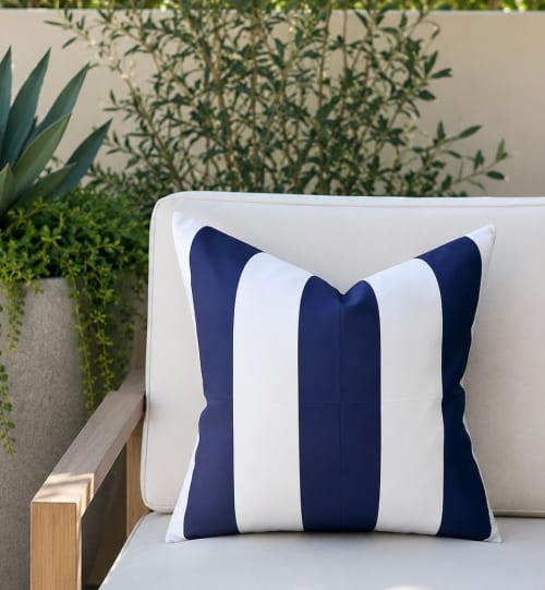 Santorini Outdoor Pillow Cover | Pillows by Busa Designs