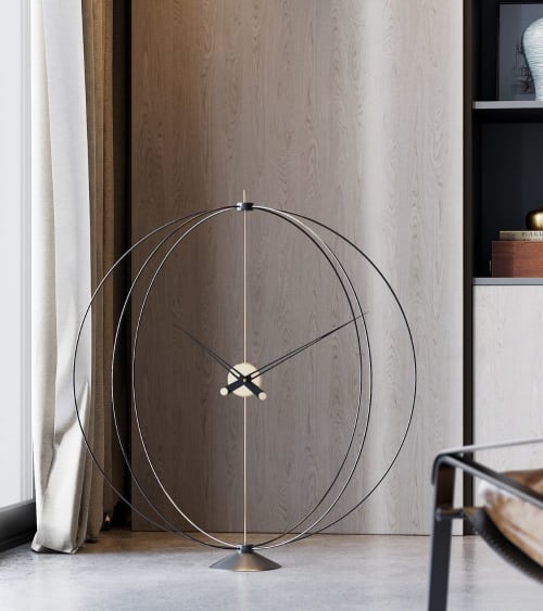 Atom 90 | Clock in Decorative Objects by MCLOCKS