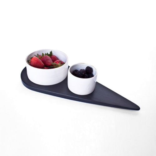 Éva service set - ensemble de service | Serving Bowl in Serveware by Nadine Hajjar Studio