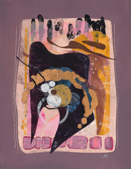 Strike It Big | Mixed Media in Paintings by Nastia Craig