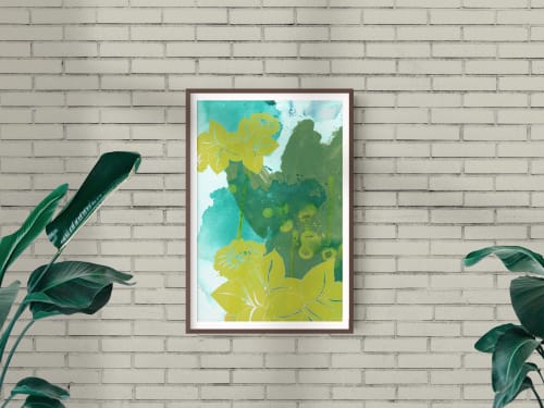 Abstract Floral no.8 Giclée Print | Prints by Odd Duck Press
