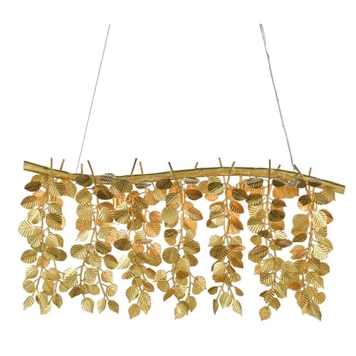 Alan Mizrahi IQ8416 Golden Eucalyptus | Chandeliers by Alan Mizrahi Lighting Design