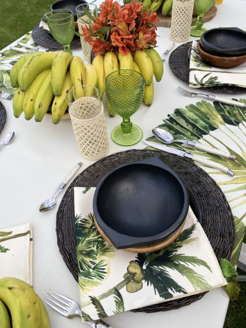 Palmeira Napkins | Linens & Bedding by OSLÉ HOME DECOR