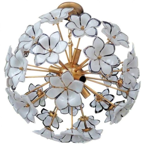 Alan Mizrahi IQ2062 Venini Bouquet of Flower | Chandeliers by Alan Mizrahi Lighting Design