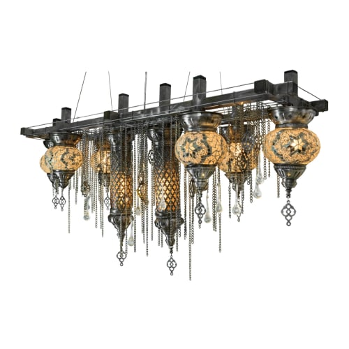 Matrix Istanbul Linear Suspension Chandelier | Chandeliers by Michael McHale Designs