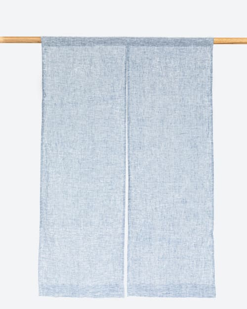 Linen Noren Curtains (1 Pcs) | Curtains & Drapes by MagicLinen