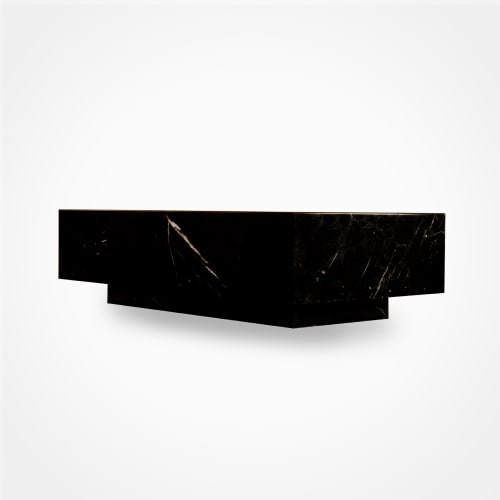 Block - Nero Marquinia Coffee table