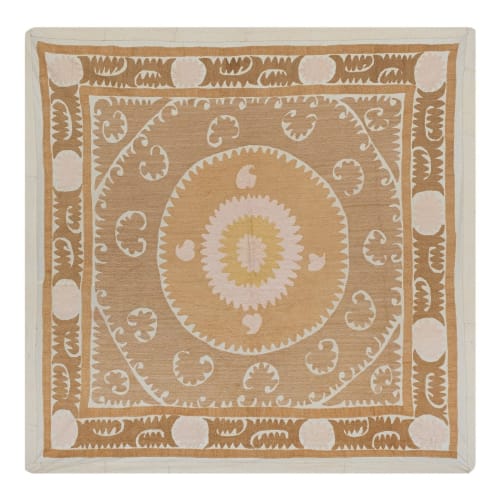Suzani Table Cloth - Tribal Embroidery Wall Decor, Boho Beds | Linens & Bedding by Vintage Pillows Store