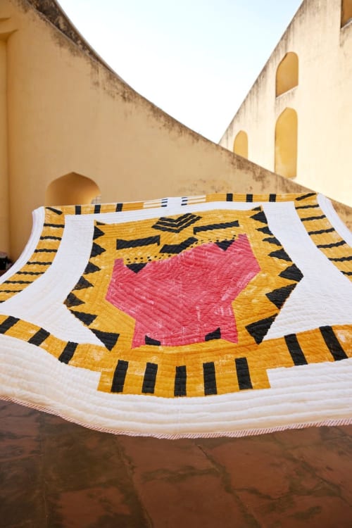 Tiger Quilt | Linens & Bedding by CQC LA