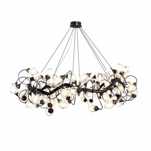 Alan Mizrahi WM106R Lotus Round | Chandeliers by Alan Mizrahi Lighting Design