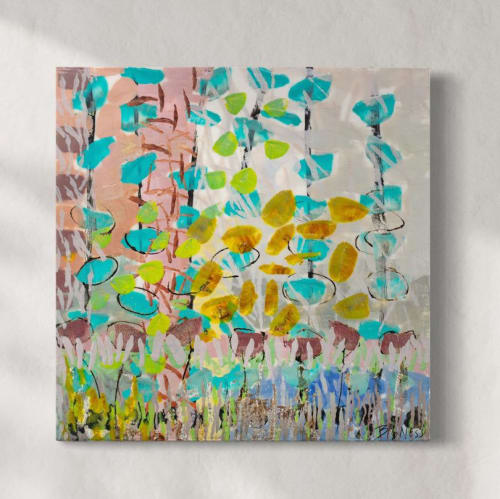 Traveling Vines | Mixed Media in Paintings by Sorelle Gallery