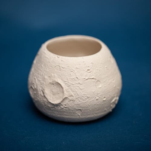 Moon Vase | Vases & Vessels by Melike Carr