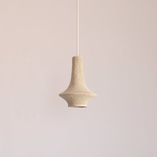 Wahad Crochet Pendant Lamp - Mini | Pendants by Hamimi
