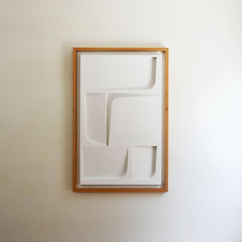 No. 40 Plaster Wall Relief | Wall Hangings by Joseph Aurelius