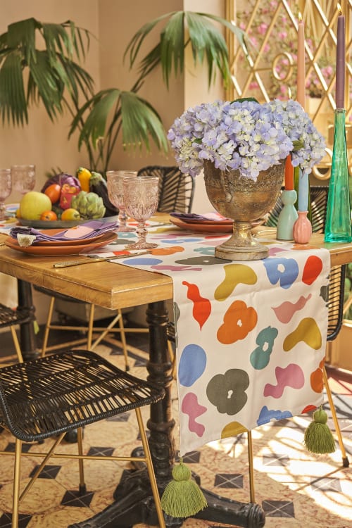 Joy Table Runner | Linens & Bedding by OSLÉ HOME DECOR